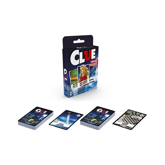 Hasbro Επιτραπεζιο Παιχνιδι Με Καρτες Clue - E7589