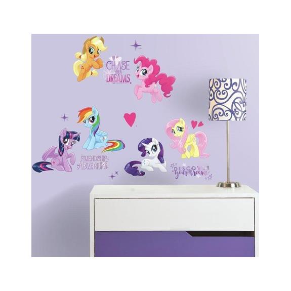 RoomMates Παιδικο Αυτοκολλητο Τοιχου "My Little Pony Glitter" - RΜΚ3551
