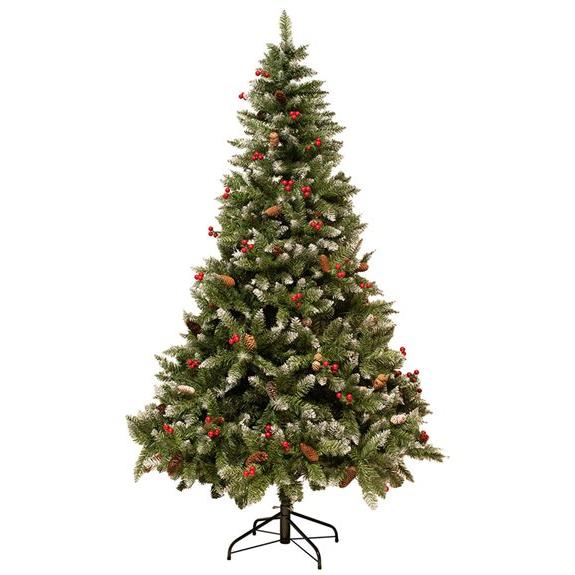 V. Christakopoulos Χριστουγεννιάτικο Δέντρο Merry Berry Με Χιόνι & Κουκουνάρι 240εκ - 67125-3