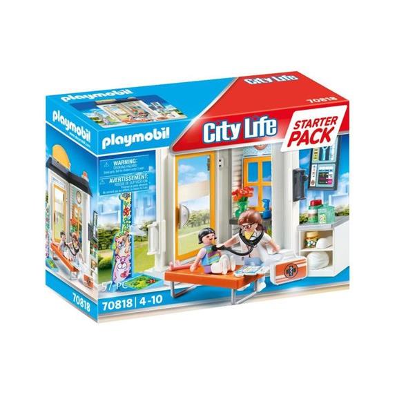 Playmobil City Life Starter Pack Παιδιατρείο - 70818