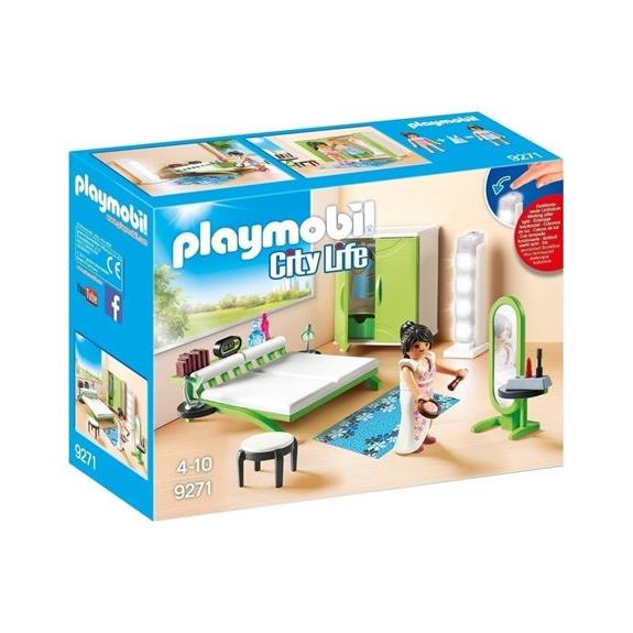 Playmobil City Life Μοντέρνο Υπνοδωμάτιο - 9271
