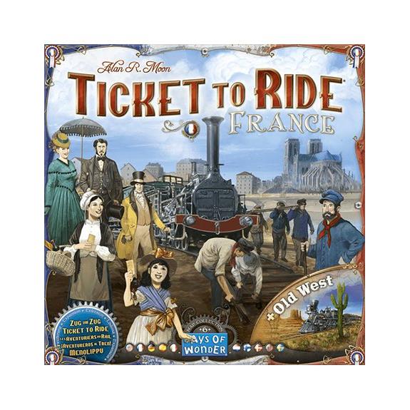 Κάισσα Επιτραπέζιο Ticket To Ride France & Old West - DOW720128