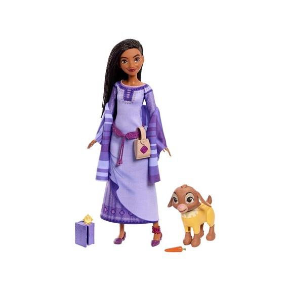 Mattel Disney Wish Asha Of Rosas Συλλεκτική Κούκλα Μόδας Και Φίλος - HPX25
