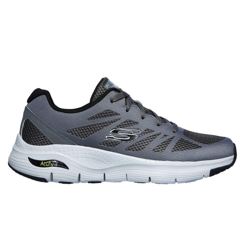 SKECHERS SKECHERS ARCH FIT CHARGE BACK 232042-CCBK Γκρί