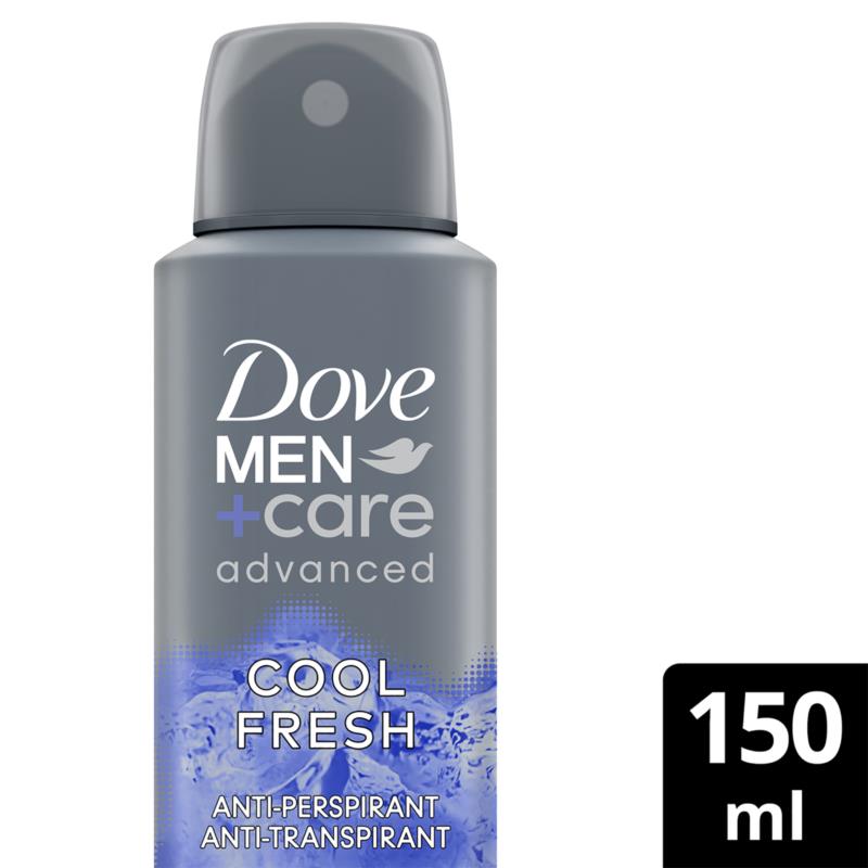 Αποσμητικό Spray Advanced Cool Fresh Dove Men+ Care (150ml) 1+1 Δώρο