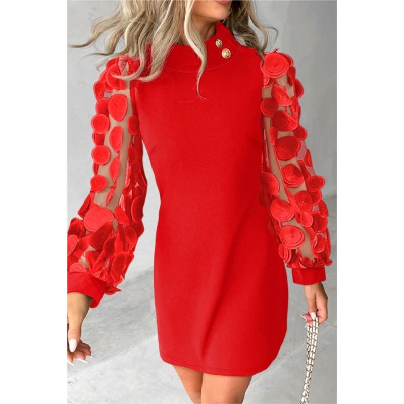 φόρεμα RINGOLA RED - 1