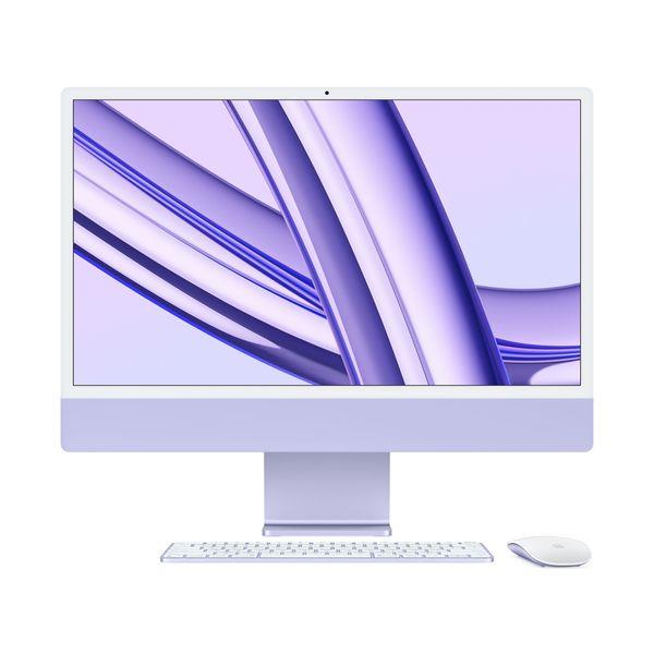 Apple iMac 24" M3 8-Core/8GB/512GB/10-Core GPU Purple All in One PC