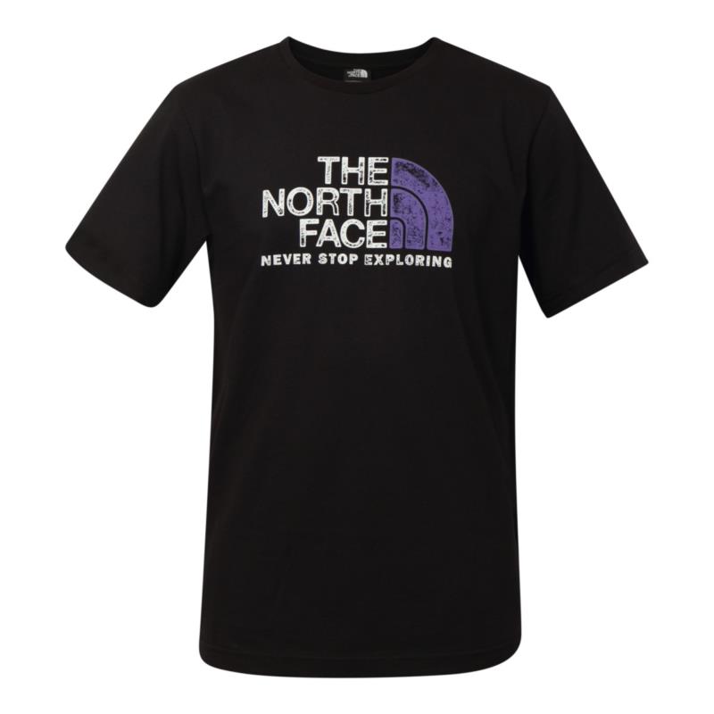 The North Face S/S RUST 2 TEE Μαύρο