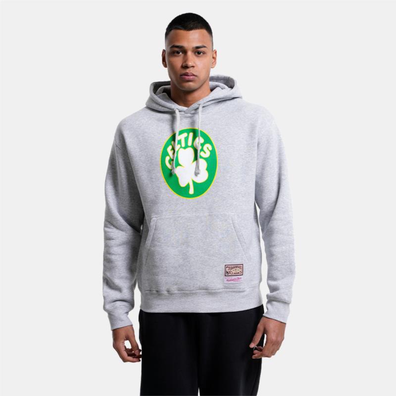 Mitchell & Ness NBA Team Logo Boston Celtics Ανδρική Μπλούζα με Κουκούλα (9000146195_6216)