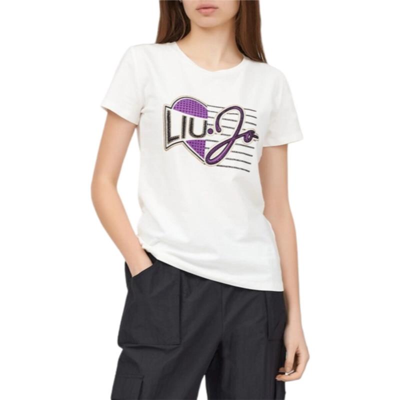 T-shirt με κοντά μανίκια Liu Jo TA4196JS003