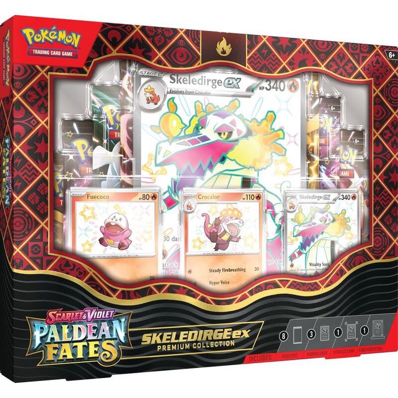 Pokemon:SV4.5 Paldean Fates Premium Collection-3 Σχέδια (POK859618)