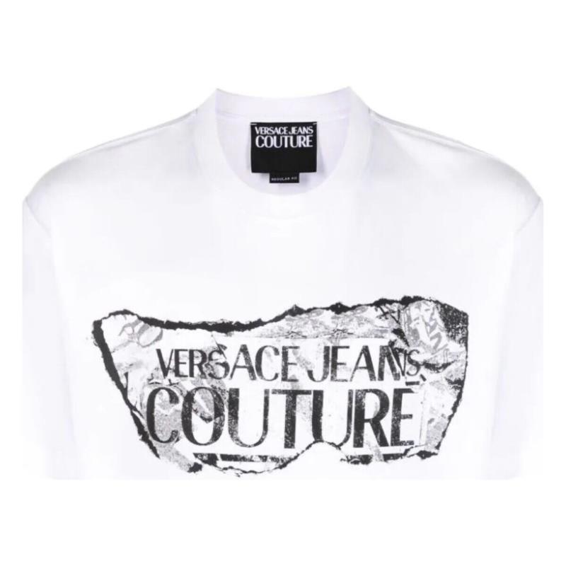 T-shirt με κοντά μανίκια Versace Jeans Couture 76GAHE03-CJ00E
