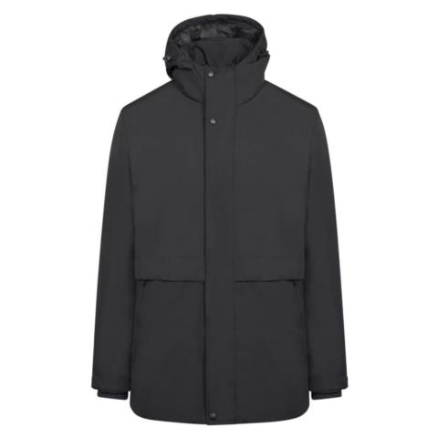 Hooded High Thermal Jacket Μαύρο (Modern Fit) New Arrival