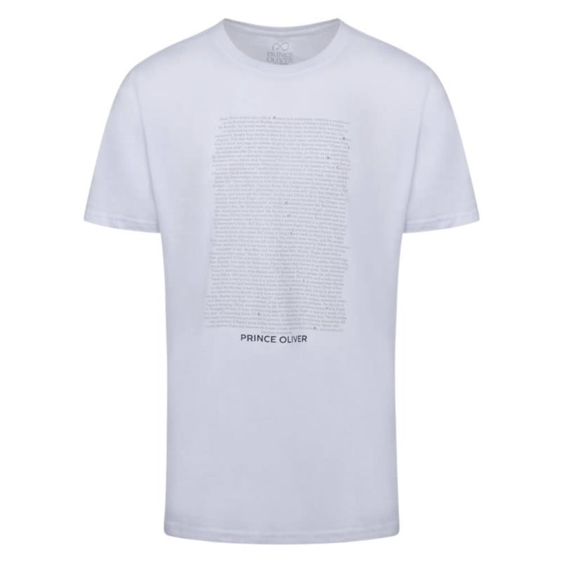 Brand New Τ-Shirt Λευκό 100% Cotton (Modern Fit)