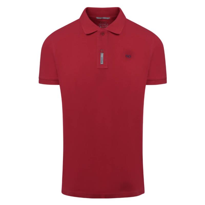 Brand New Polo Double Pique Κόκκινο 100% Cotton (Regular Fit)