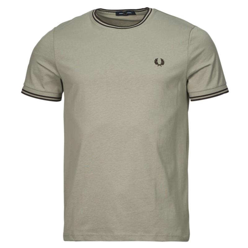 T-shirt με κοντά μανίκια Fred Perry TWIN TIPPED T-SHIRT