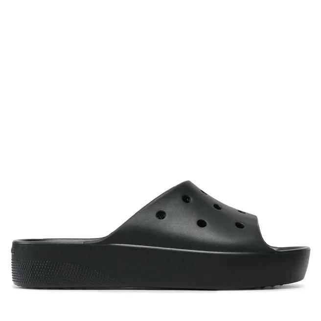 Γυναικείες Ανατομικές Παντόφλες Crocs Classic Platform Slide 208180 001 Μαύρες
