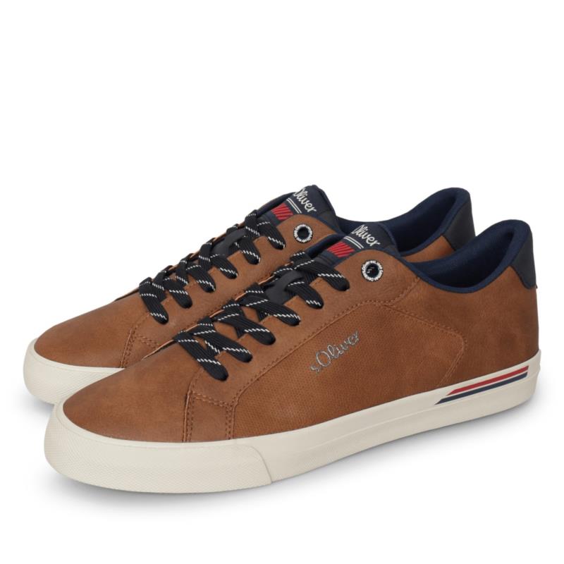 S.Oliver CASUAL ML SNEAKERS Κονιάκ