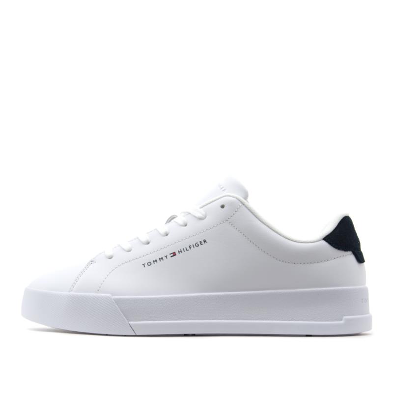 LEATHER CHUNKY COURT SNEAKERS MEN TOMMY HILFIGER