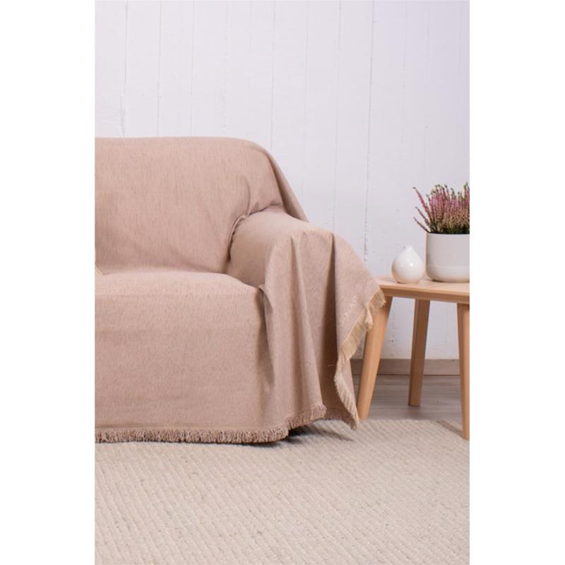 Βιοκαρπέτ Home Naf-Naf Highline Ριχτάρι Πολυθρόνας Μπεζ 180x180cm 358-135