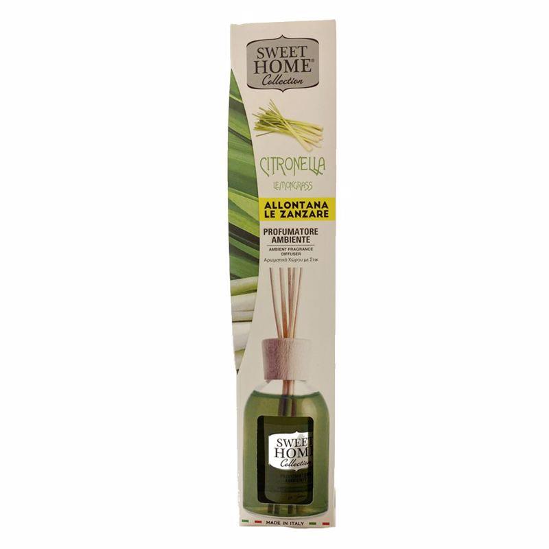 Iliadis Αρωματικό Χώρου με Ξύλινα Sticks 100ml Citronella-Lemongrass 531334