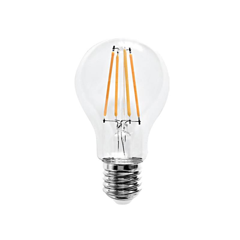 InLight Λαμπτήρας E27 LED Filament A60 10W 1200Lm 4000Κ Φυσικό Λευκό Dimmable 7.27.10.18.2