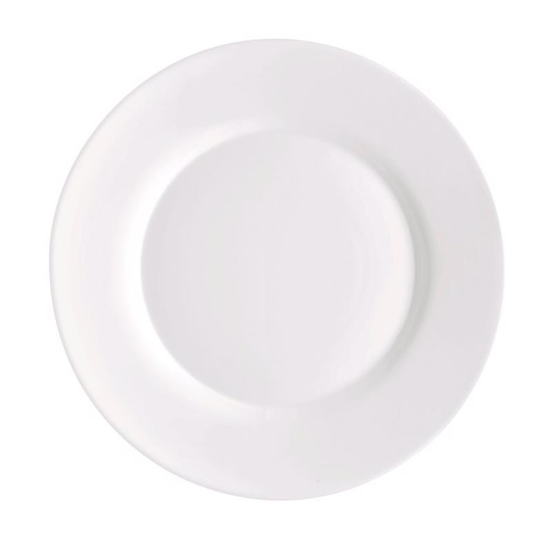 Bormioli Rocco Πιάτο Ρηχό Οπαλίνης Λευκό Φ25cm BR01316600