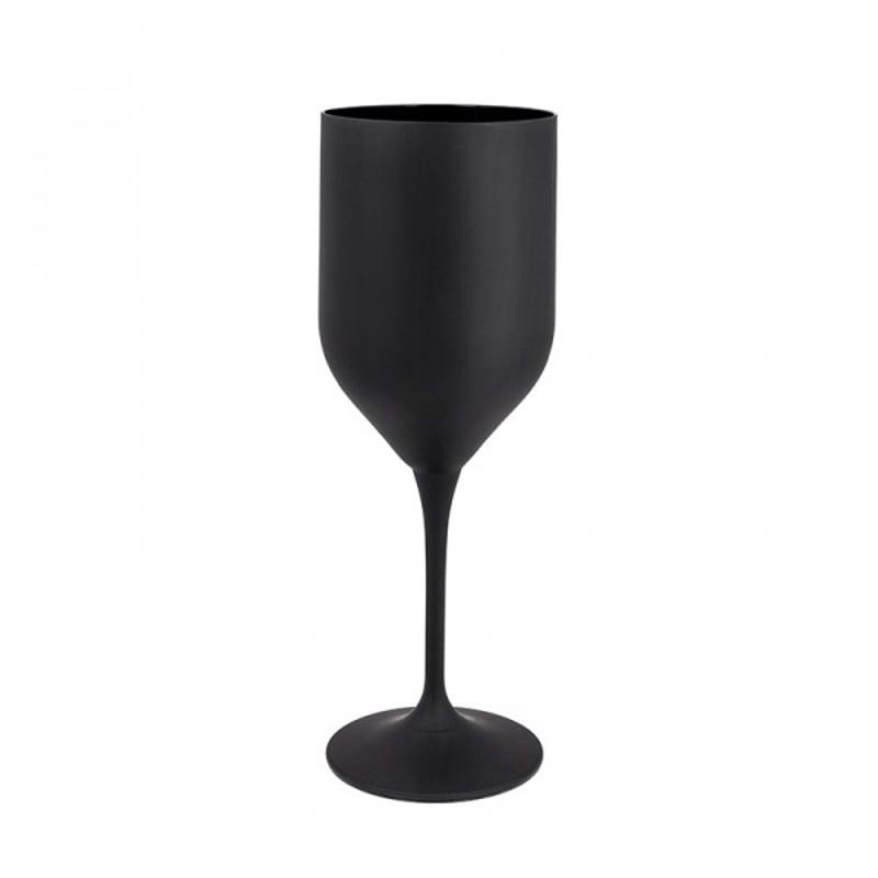 Bohemia Ποτήρι Νερού Κολονάτο Κρυστάλλινο Μαύρο 400ml UMA/BLACK D5220 CLX5220408601