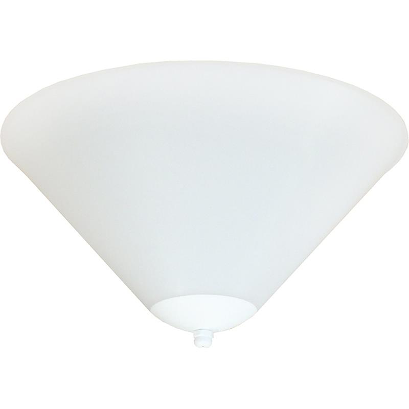 Heronia Πλαφονιέρα Οροφής Πλαστικό CONOS/30 PLAFON Λευκό E27 30Χ15cm 35-00010