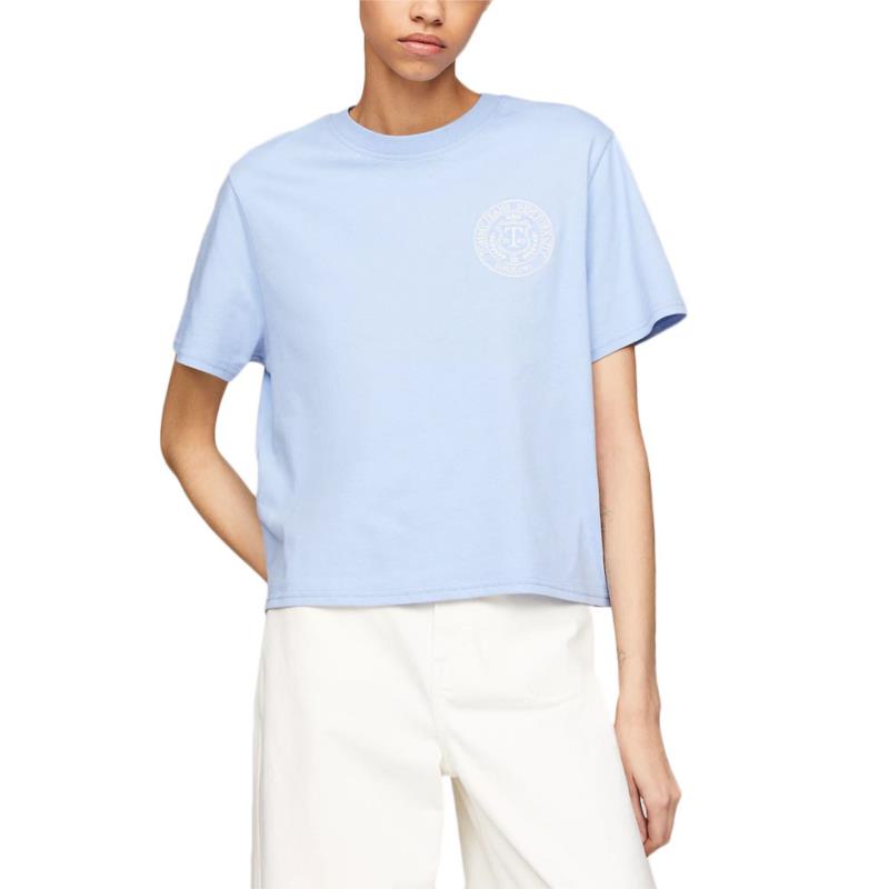 TOMMY JEANS LUXE 1 LOGO BOXY FIT T-SHIRT WOMEN