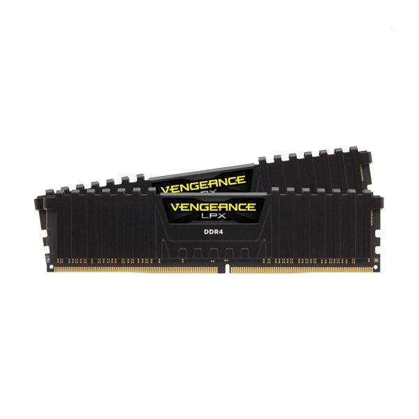 Corsair Vengeance LPX Black 8GB DDR4-3200MHz C16 (CMK16GX4M2E3200C16) x2 Μνήμη RAM