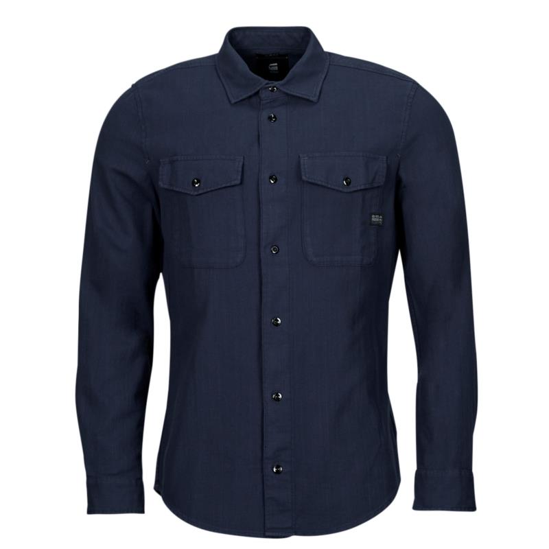 Πουκάμισο με μακριά μανίκια G-Star Raw marine slim shirt l\s