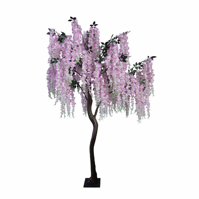 Supergreens Τεχνητό Δέντρο Γλυσίνα Ροζ/Άσπρη 270cm 1480-6