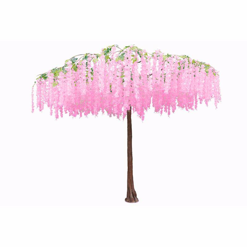 Supergreens Τεχνητό Δέντρο Γλυσίνα Ροζ 290cm 5480-6