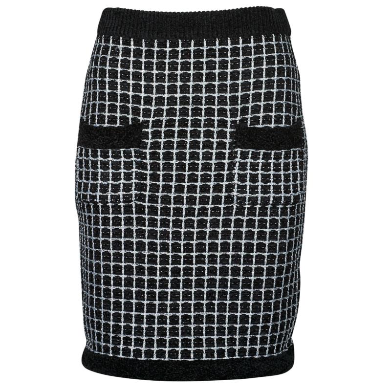 Κοντές Φούστες Karl Lagerfeld boucle knit skirt
