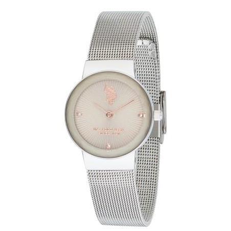 U.S. POLO Angelique - USP8258ST, Silver case with Stainless Steel Bracelet