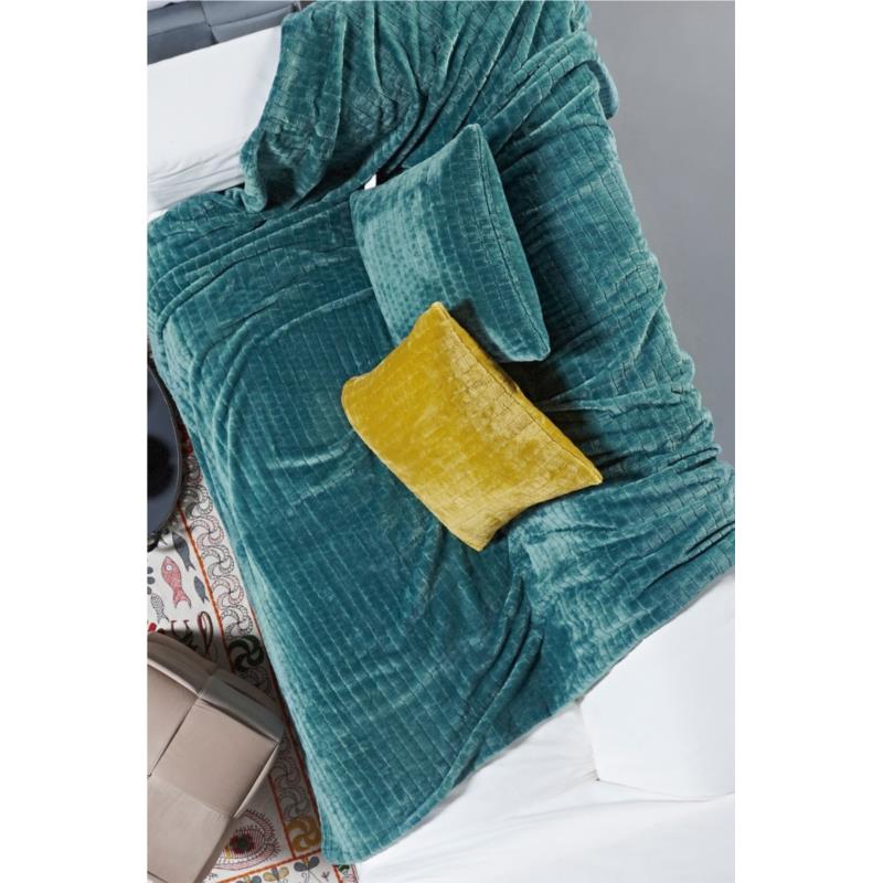 Kentia ριχτάρι διθέσιου καναπέ με fleece όψη "Harlow 07" 180 x 250 cm - 000069652