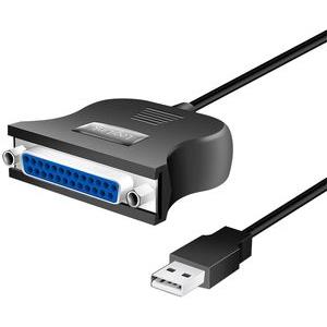 LOGILINK UA0054A USB 2.0 TO PARALLEL D-SUB 25-PIN FEMALE ADAPTER 1.5M