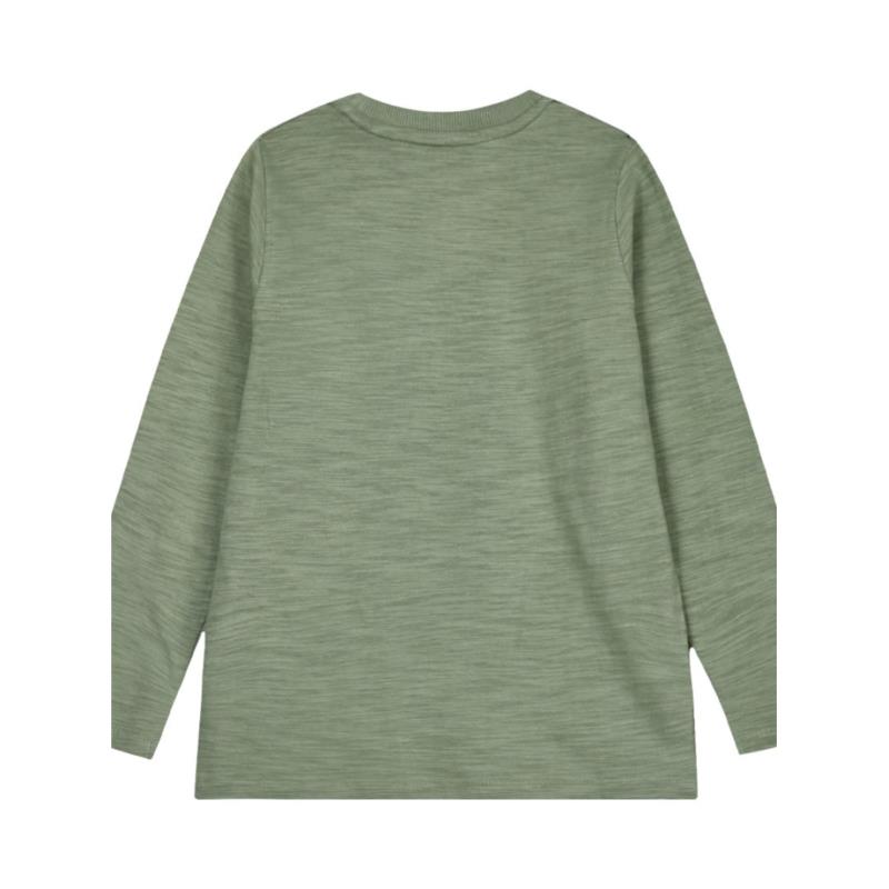 Energiers Μακό μακρυμάνικη μπλούζα με τυπωμένη τσέπη για αγόρι ΧΑΚΙ 13-224048-5