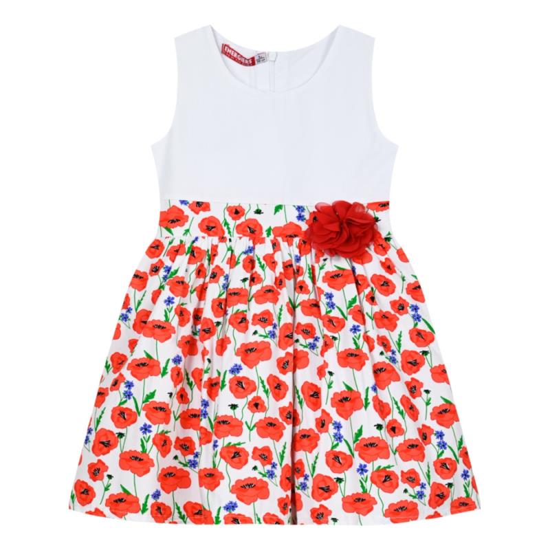 Energiers Παιδικό αμάνκο φόρεμα φλοράλ για κορίτσι ΠΟΛΥΧΡΩΜΟ 15-224303-7