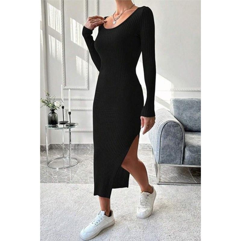 φόρεμα BASELMORA BLACK - 1