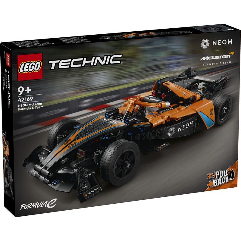 LEGO Technic Neon McLaren Formula E Race Car (42169)