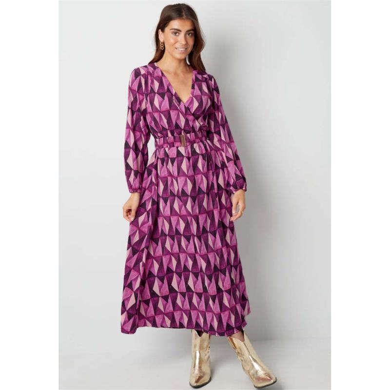 '70s boho maxi φόρεμα Moore purple