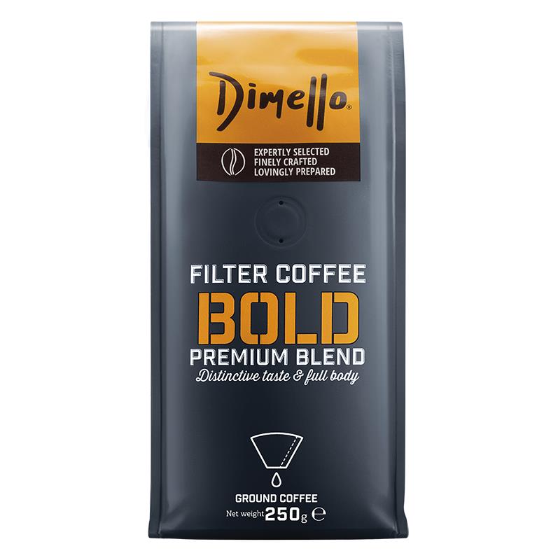 Αλεσμένος Καφές Φίλτρου Bold Dimello (250 g)