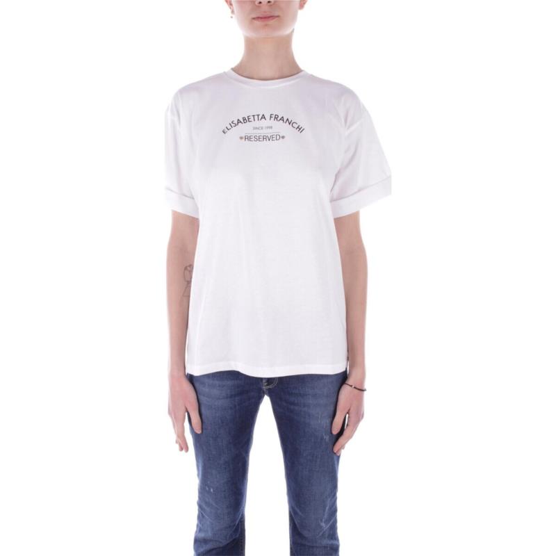 T-shirt με κοντά μανίκια Elisabetta Franchi MA02341E2