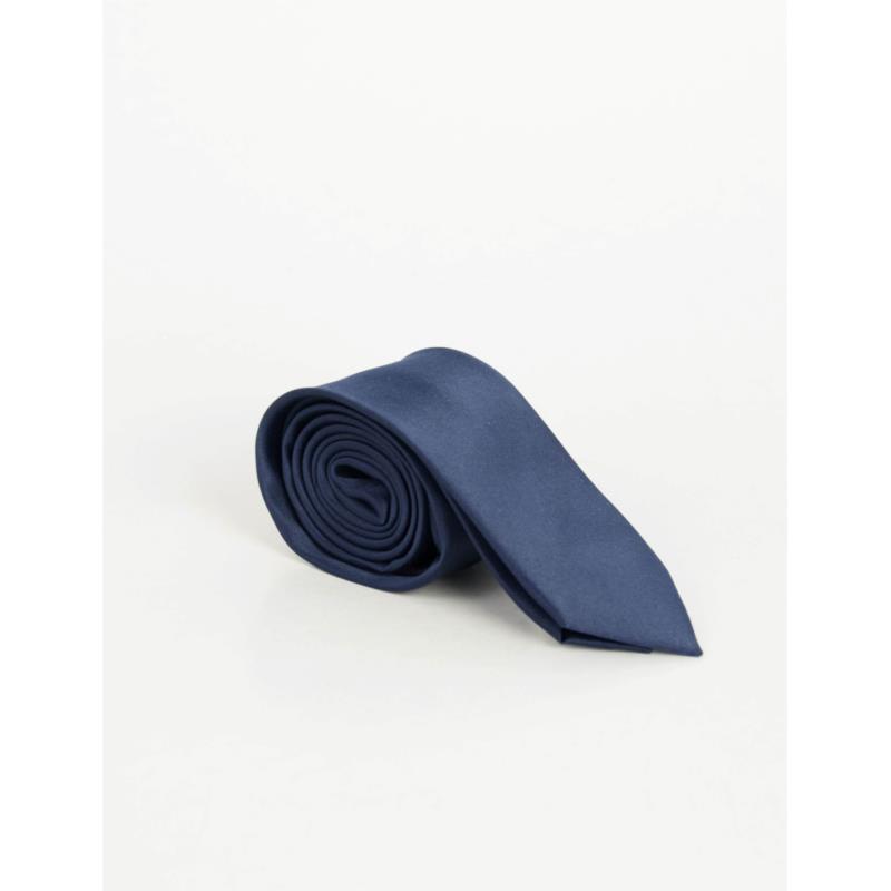 Ανδρική μπλε μονόχρωμη γραβάτα 28582K