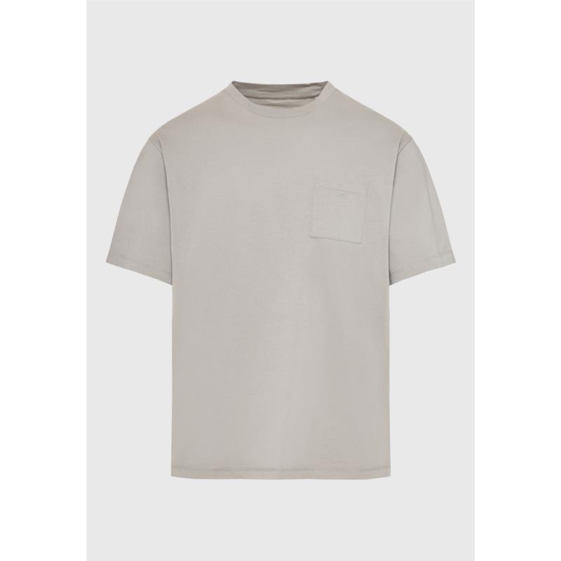 Relaxed fit t-shirt με τσέπη στο στήθος