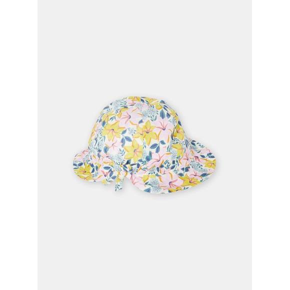 Βρεφικό Καπέλο για Κορίτσια - ΕΚΡΟΥ