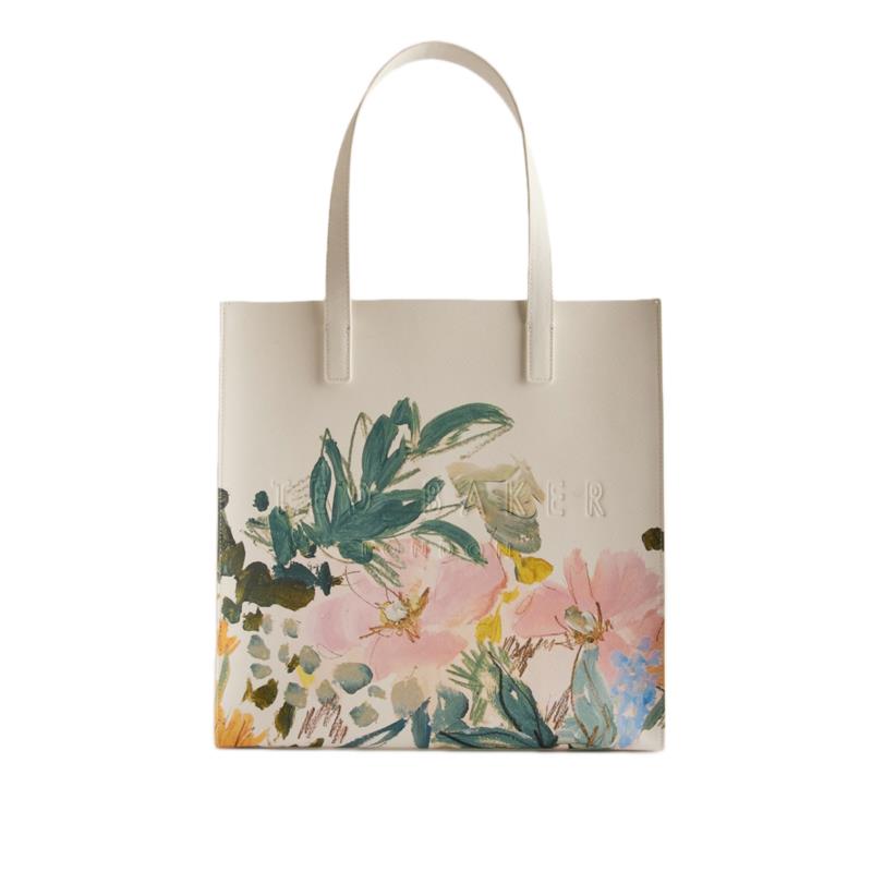 MEAICON FLORAL PRINT LARGE TOTE BAG WOMEN TED BAKER