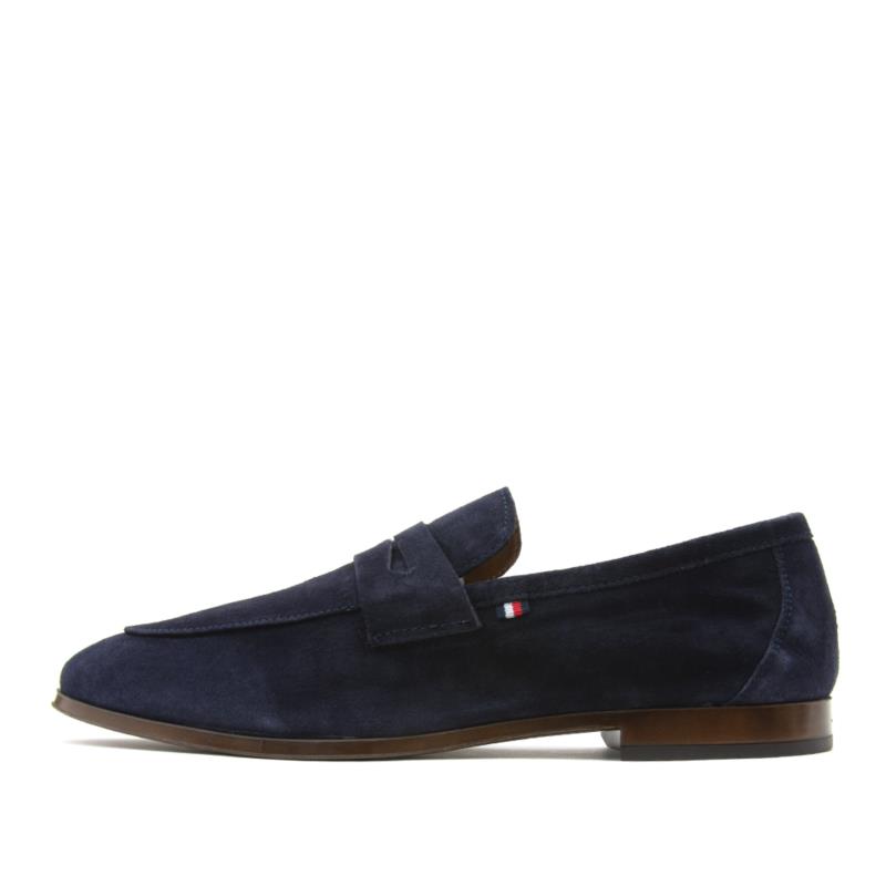 SUEDE CASUAL LIGHTWEIGHT LOAFERS MEN TOMMY HILFIGER